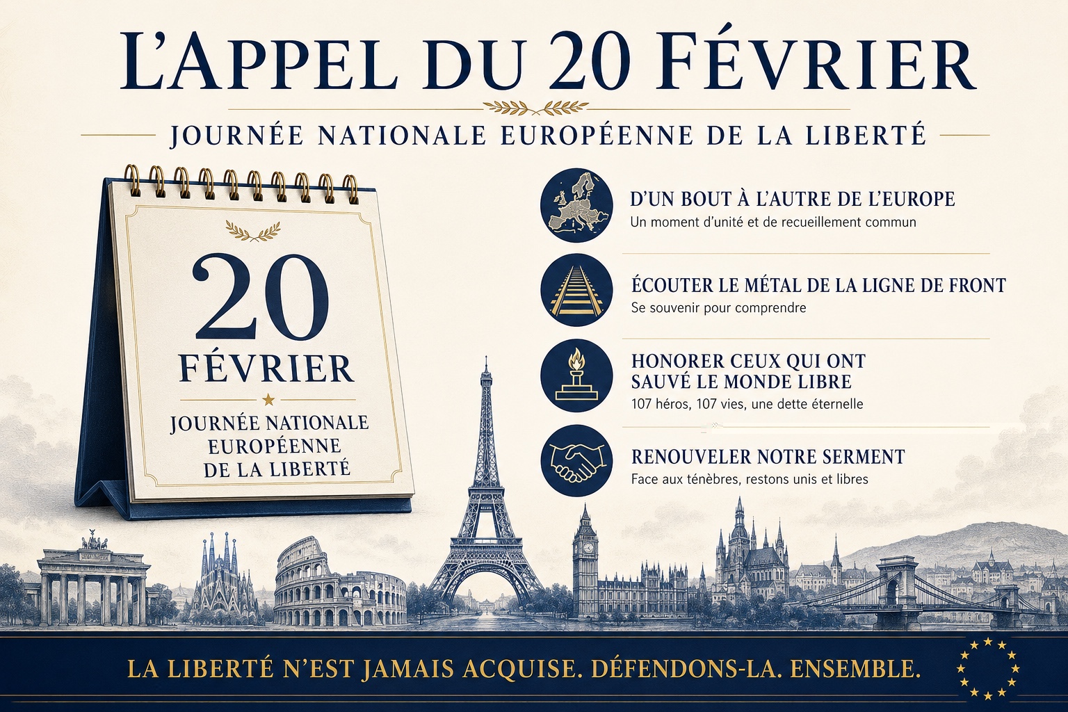 L’appel du 20 février — proposition d’une Journée européenne de la liberté